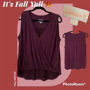 Veronica M sleeveless blouse (large)